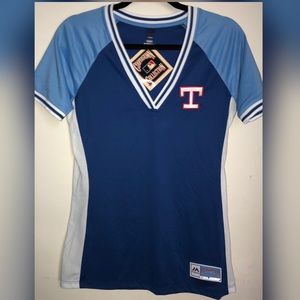 *NWT* Women's Texas Rangers Vneck Jersey